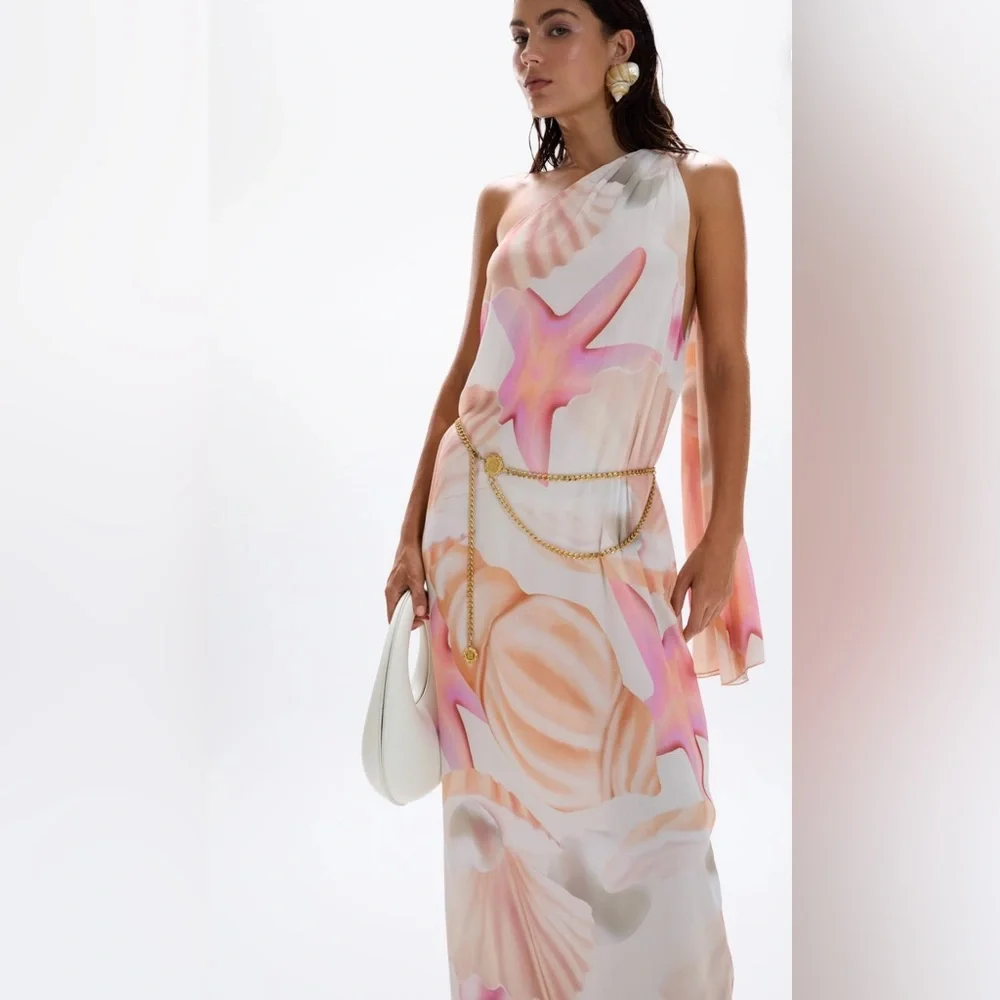 CIN CIN BOHEMIA MAXI DRESS - TAHITI PINK